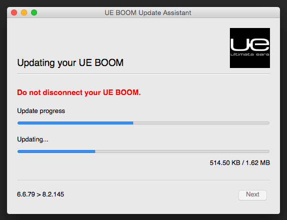 Ue boom update software download