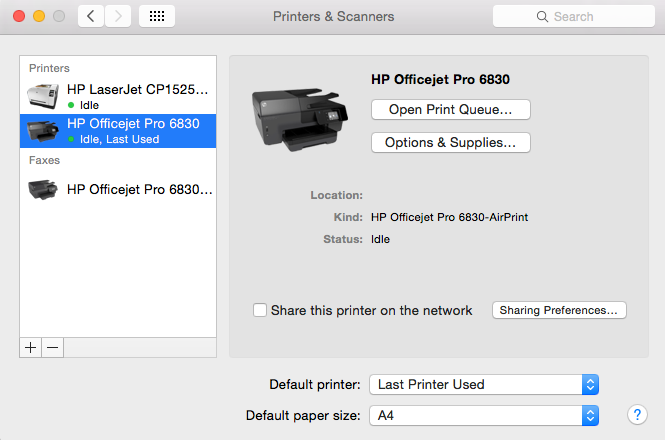 Hp Officejet Pro 6830 Scanner Software Mac